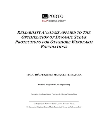Más sobre Análisis de Confiabilidad Aplicado a la Optimización de la Erosión Dinámica.